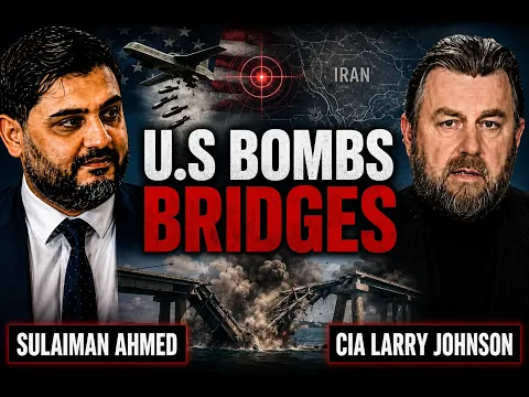 BREAKING: U.S TARGET 3 BRIDGES, RAILWAY, POWER STATION & IRAN HIT U.S HIMARS w/ CIA Larry Johnson