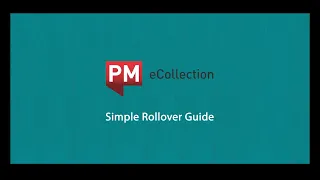 PM eCollection Simple Rollover Guide
