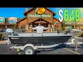 Bass Pro GAVE Me Their Cheapest Fishing Boat to TEST