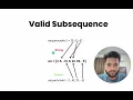 Valid Subsequences Array