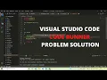 Visual studio Code runer not working solution How to solve terminal problem in vs code