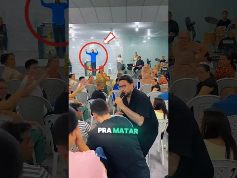 O bandido entrou na igreja, mas olha o que Deus fez 😱