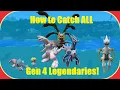 How to Catch Every Gen 4 Legendary in Pixelmon ALL Forms