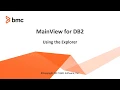 MainView for DB2 - Basics