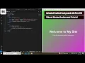 Animated Gradient Background with Pure CSS Vibrant Moving Background Tutorial Gradient Background