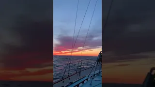 Mid Ocean Sunset