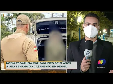 Noiva esfaqueia companheiro a uma semana do casamento em Penha