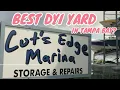 A quick walk around Cuts Edge Boat yard in palmetto Florida honest opinion