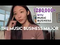 is the music business degree worth it career outcomes NYU Music Business