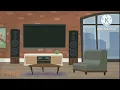 GoAnimate Business Friendly Living Room Free to Use
