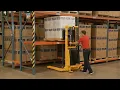 Semi-Electric Straddle Stackers