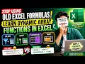 Stop Using Old Excel Formulas Learn Dynamic Array Functions FILTER SORT CHOOSECOLS TAKE
