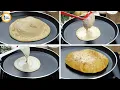 Liquid Dough Paratha 2 new ways in under 10 mins (no kneading) Recipe by Food Fusion
