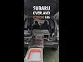 Download Lagu 2013 Subaru Forester interior camper conversion | Subaru Overland Rig #Shorts