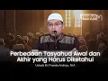 Download Lagu HARUS TAHU! BEDANYA TASYAHUD AWAL \u0026 AKHIR - Ustadz Dr. Firanda Andirja, M.A