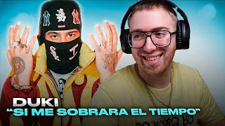 rodrigo quesada reacciona al nuevo tema de duki si me sobrara el tiempo