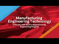 Manufacturing Engineering Technology Innovate with SDCC s Manufacturing Engineering Program