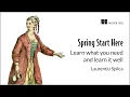 Java Development with Spring Spring Start Here