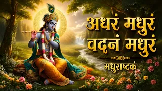 अधरं मधुरं वदनं मधुरं - मधुराष्टकम् | Adharam Madhuram - MADHURASHTAKAM | Lord Krishna Bhajan Songs