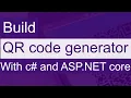 Create QR code generator with c and ASP NET core