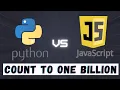 PYTHON vs JAVASCRIPT Speed Comparison Test