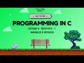 Datatypes 1 - Variables Integers