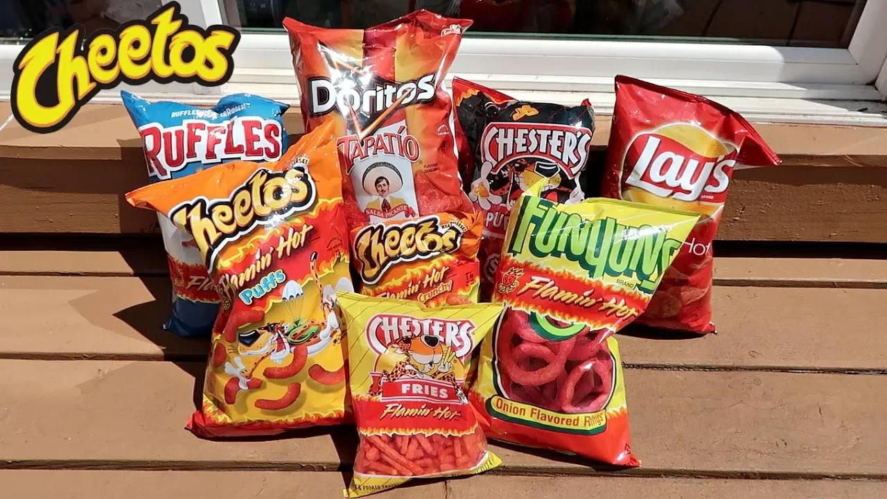 TASTING EXTREMELY SPICY CHIP FLAVORS!