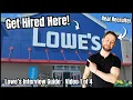 Lowe s Interview Questions and Answers - How to Get a Job at Lowe s