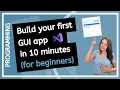 How to build C GUI apps with Visual Studio FREE FAST EASY