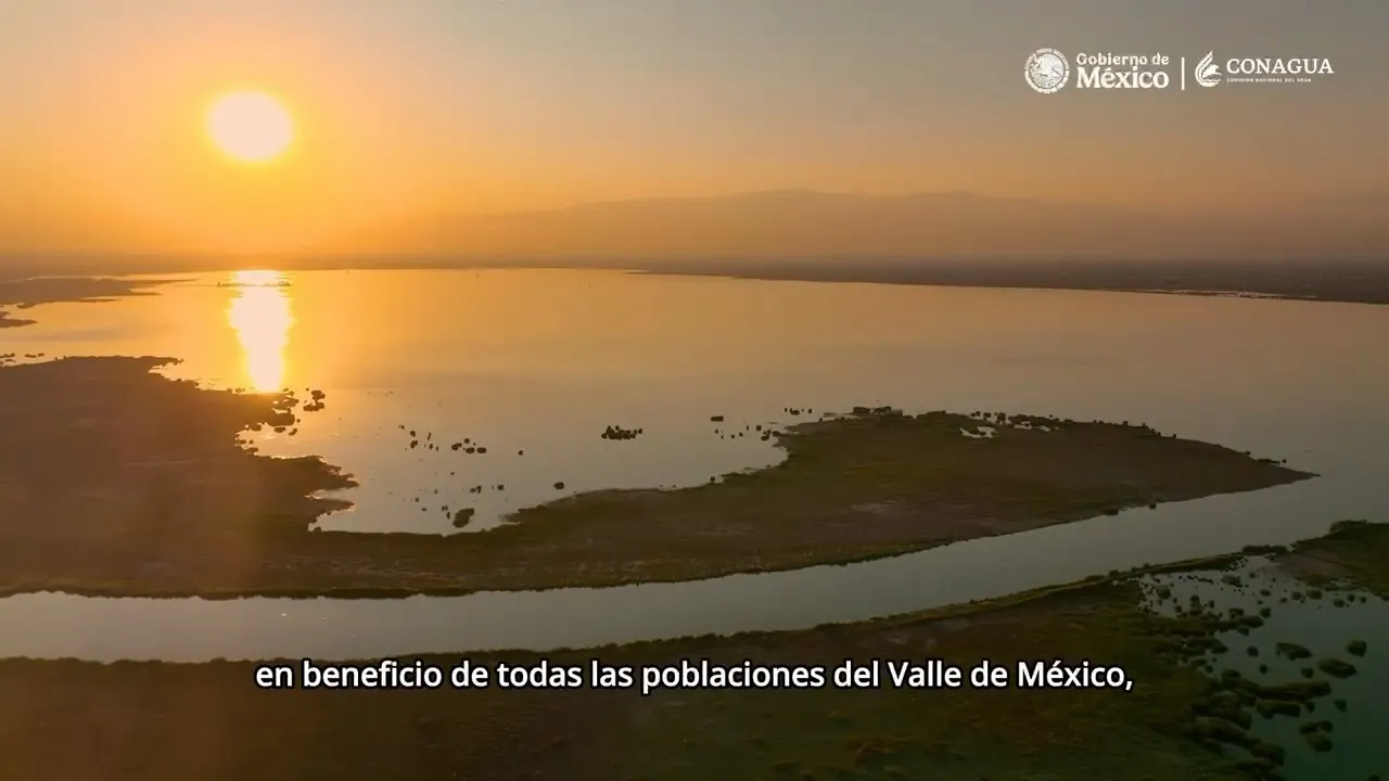 El lago de Texcoco responde a la voz de la naturaleza