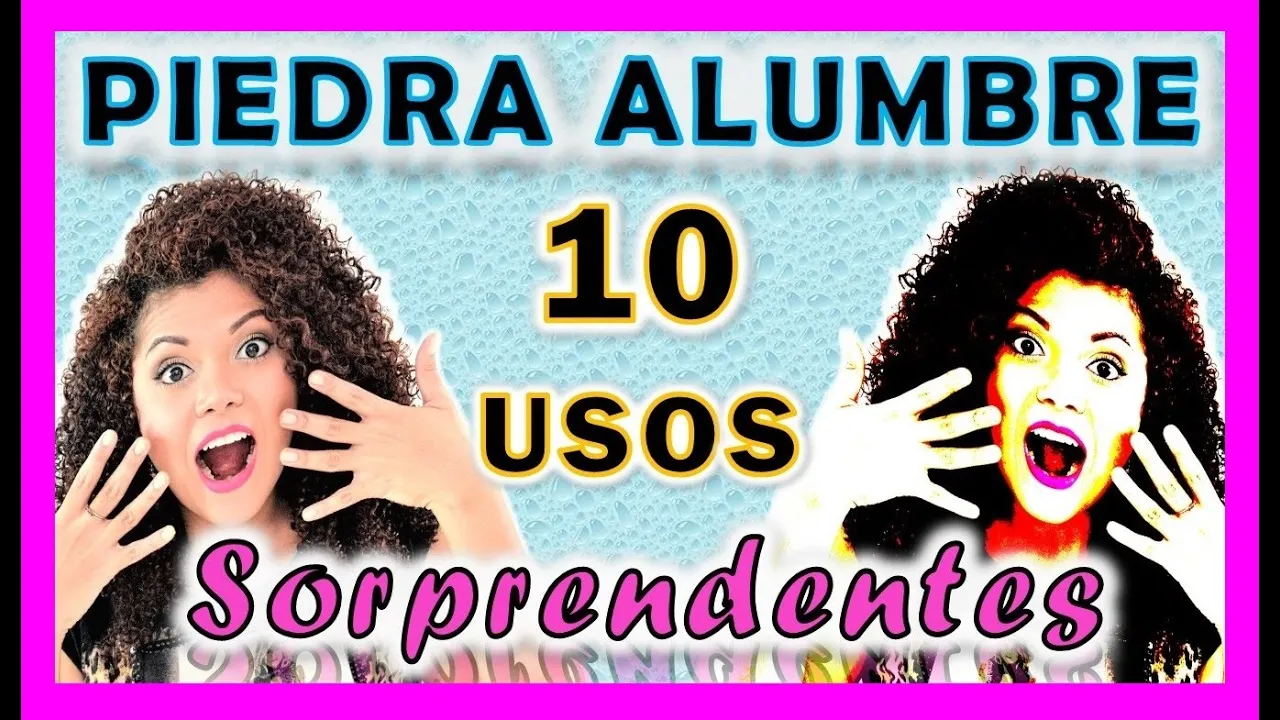 LA PIEDRA ALUMBRE😲10 SORPRENDENTES Usos y Beneficios 💗 TE CAMBIARAN LA VIDA