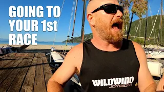 Going to your first event or race. A catamaran sailing podcast