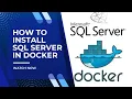 How to run SQL Server Linux container images with Docker