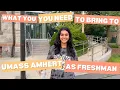 UMass Amherst Freshman Survival Guide Everything I Wish I Knew