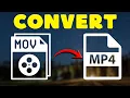 How to Convert MOV to MP4 Fast PC Mac 2026