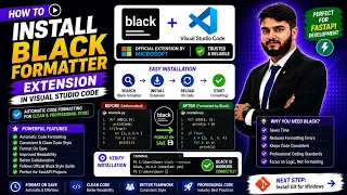 How to Install Black Formatter in VS Code for Python Auto Format Code