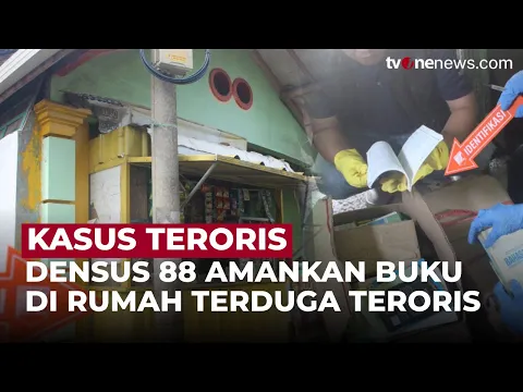 Densus 88 Antiteror Gerebek Rumah di Tasikmalaya, Buku Jadi Barang Bukti