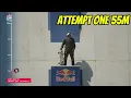 Download Lagu Sandro Dias RedBull world record, the highest drop in on a skateboard ever #redbull #skateboarding 