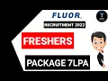 FLUOR RECRUITMENT 2022