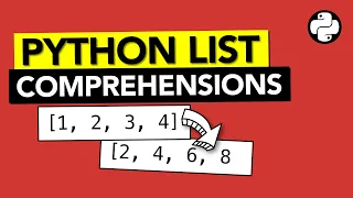 Map and Filter lists with List Comprehensions in Python