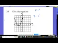 Algebra 2 Review Quiz 3 Lookalike - 20