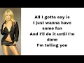 Download Lagu Britney Spears - I've just begun (Having my fun) (lyrics)
