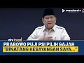 Download Lagu [FULL] Prabowo Puji PSI Pilih 'Gajah': Salah Satu Binatang Kesayangan Saya...\