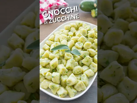 GNOCCHI DI ZUCCHINE Ricetta Facile - Fatto in Casa da Benedetta