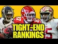 2023 Fantasy Football Tight End Rankings Tier List Top 15