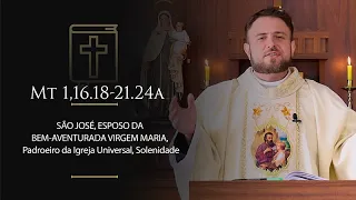 Homilia Diária | Quarta-feira - 2ª Semana da Quaresma (Mt 1,16.18-21.24a)