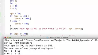 C Programming Basics Learn C Fundamentals by Coding I PART-26 Operators equality and assignment