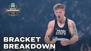 Breaking down the 2025 NCAA wrestling championship brackets