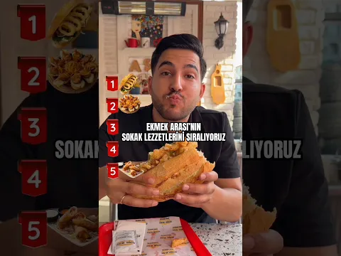 Ekmek Arası’nın sokak lezzetlerini sıralıyoruz!