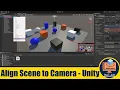 Align Scene View to Camera in Unity